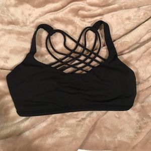 Black Size Medium Lululemon Sports Bra